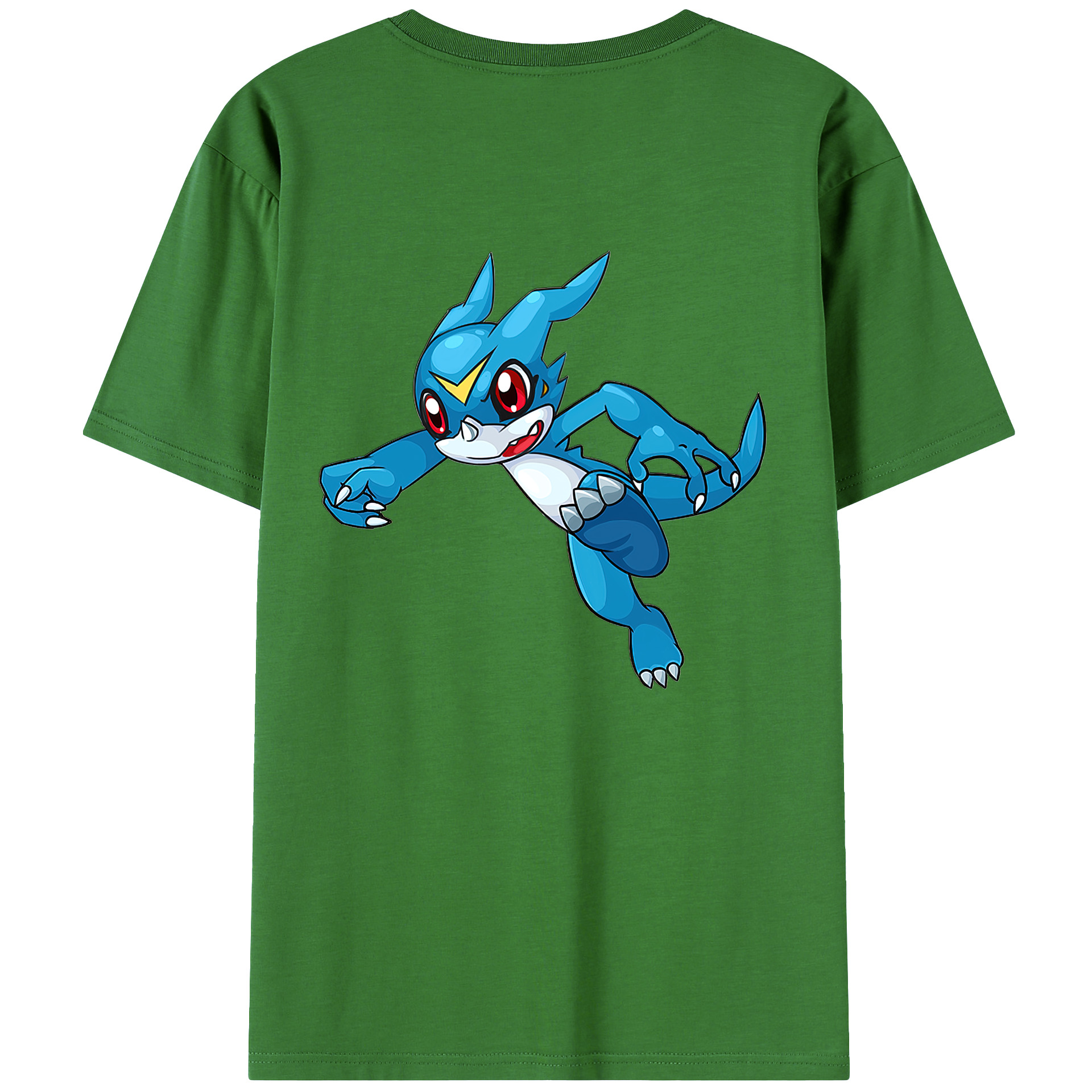 （画像用） Digimon デジタルモンスター/デジモン レディース半袖Tシャツ(バックプリント)